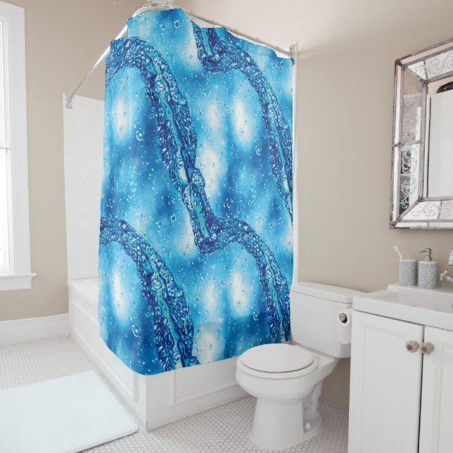 Water Water Shower Curtain (In Situ)