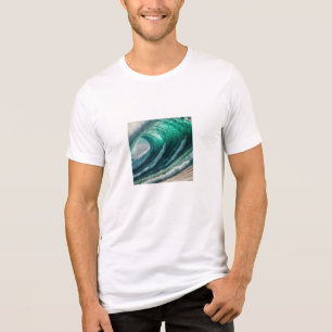 water waves Tri-Blend shirt