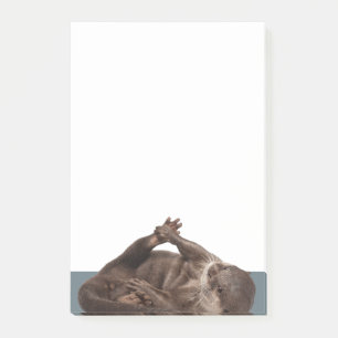 Water Weasels at Play - Cute Otter Post-it Notes