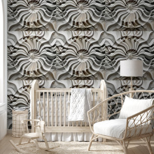 water weaved seashell wallpaper