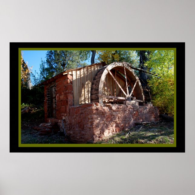 Water Wheel 221 Poster (Front)