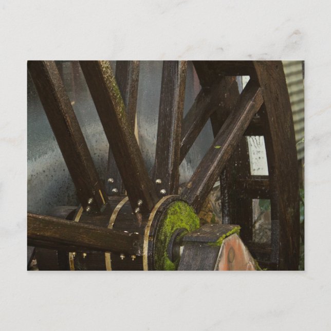 Water Wheel Postcard (Front)