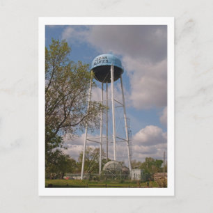 WATER WORKS POSTCARD