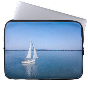 Water   Yacht at Lake Balaton Lake Hungary Laptop Sleeve