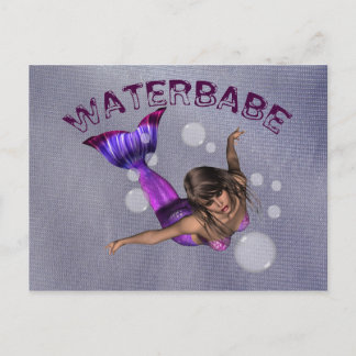 Waterbabe Postcard