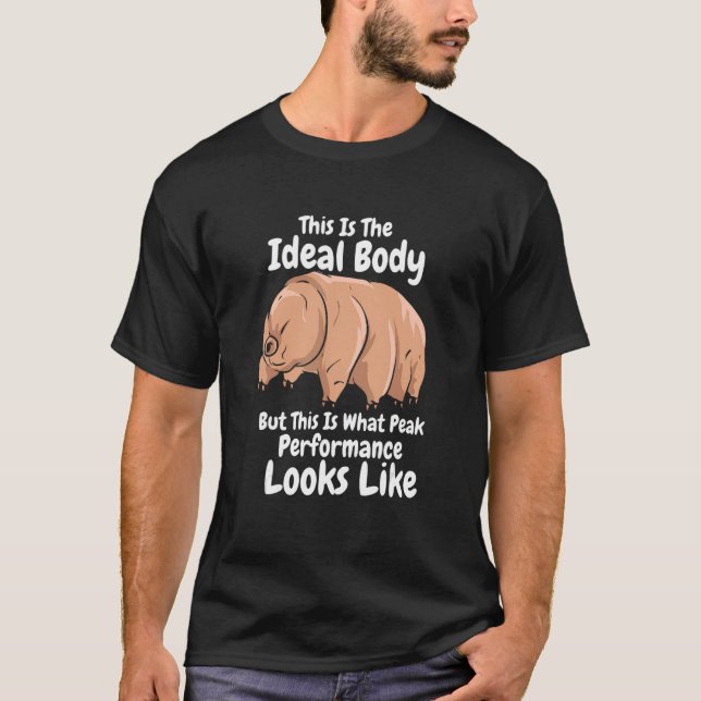 Waterbear Design For Tardigrade Lover - The Ideal  T-Shirt (Front)