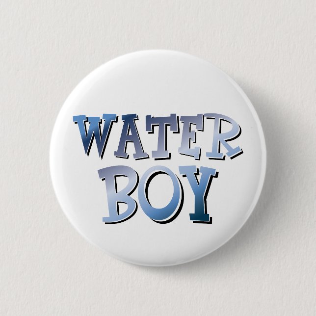 WaterBoy 2 Inch Round Button (Front)