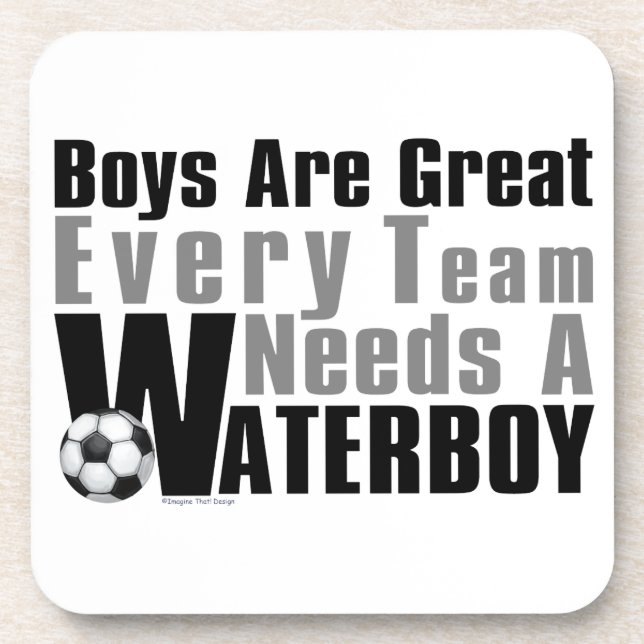 Waterboy Soccer Coaster (Front)