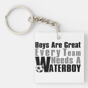 Waterboy Soccer Keychain