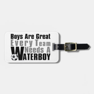 Waterboy Soccer Luggage Tag