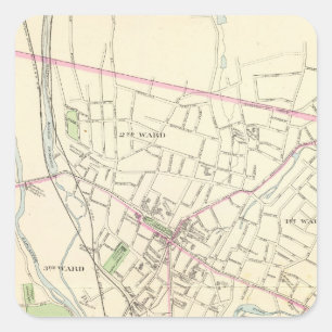 Waterbury Square Sticker