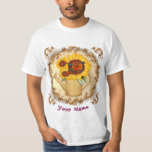 Watercan Sunflower  T-Shirt