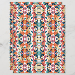 Watercolor Abstract 18 Scrapbook Paper