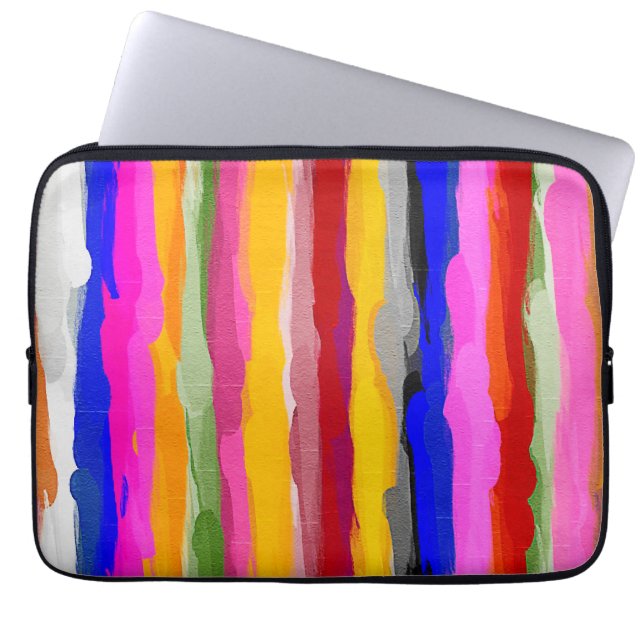 Watercolor Abstract Background #16 Laptop Sleeve (Front)