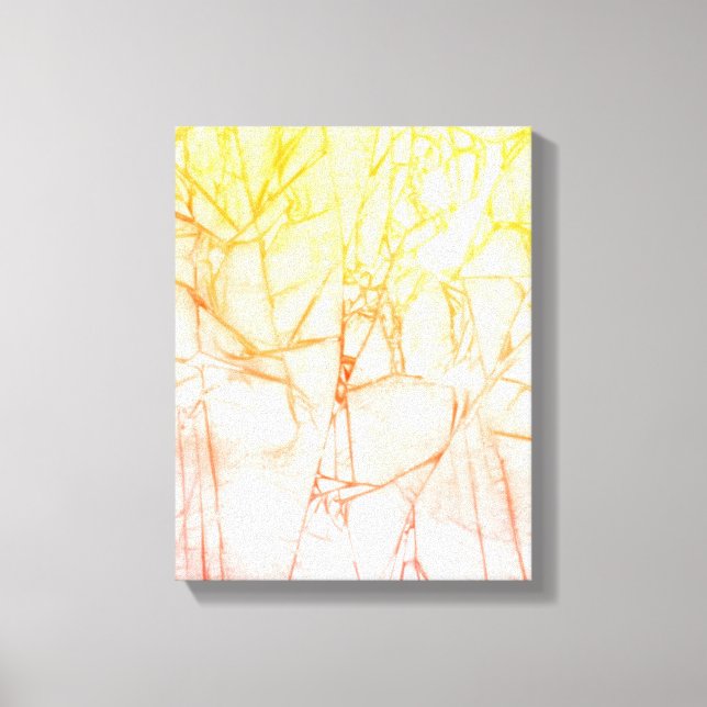 watercolor abstract background canvas print (Front)