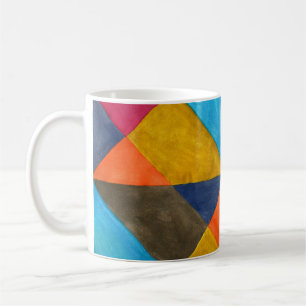 Watercolor abstract creative design. coffee mug