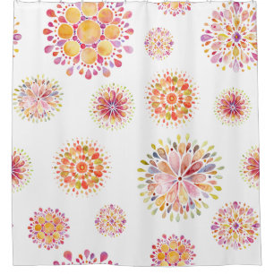 watercolor abstract florals