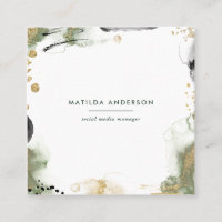 Watercolor abstract painted modern