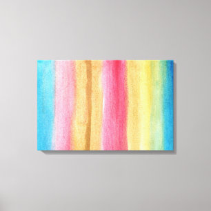 watercolor abstract painting canvas print