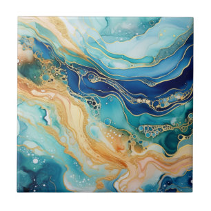 Watercolor Agate Tile