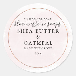 Watercolor and Foil   Soap Sticker