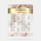 Watercolor and Gold Foil Price List