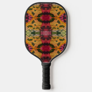 Watercolor And Ink Abstract Expressionism Art Pickleball Paddle