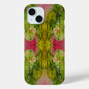 Watercolor And Ink Abstract Impressionistic Art  iPhone 15 Case