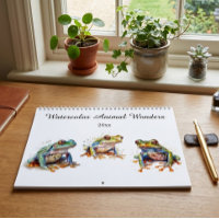 Watercolor Animal Wonders, custom