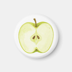 Watercolor Apple Teacher Appreciation Gift Magnet