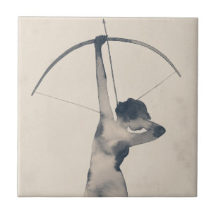 Watercolor Archeress Tile