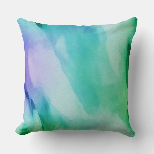 Watercolor Art 7A & 7B Pillows (Front)