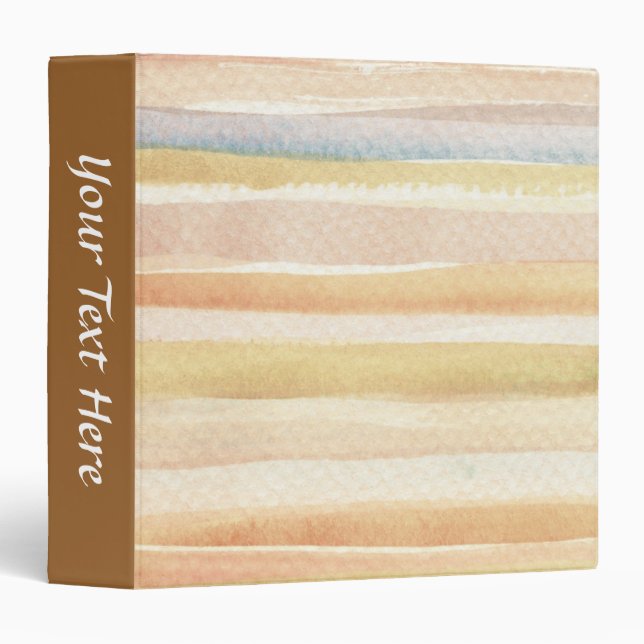 Watercolor art background, texture binder (Front/Spine)