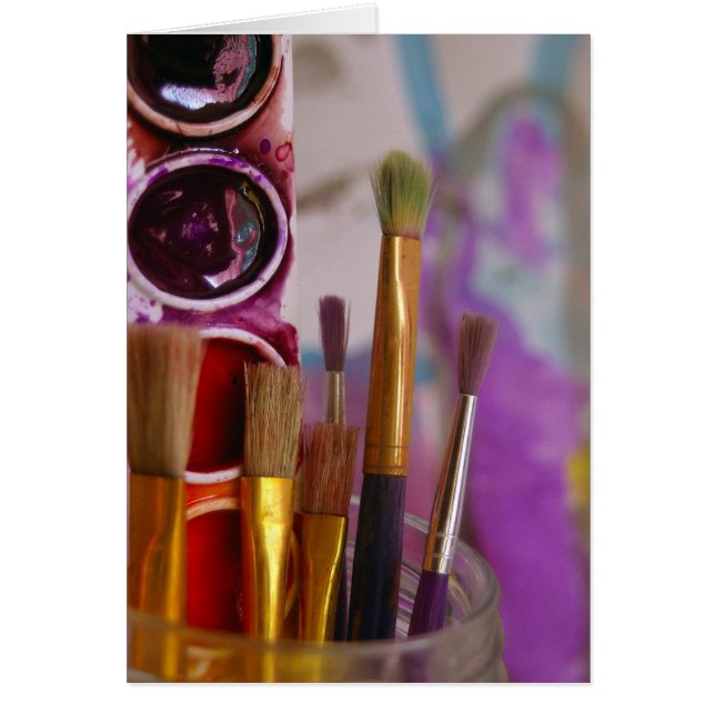 Watercolor Art Card (Front)