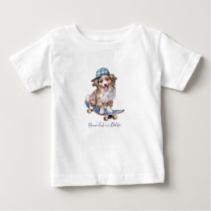 Watercolor Australian Shepherd T-Shirt