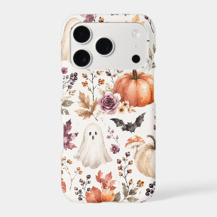 Watercolor Autumn Halloween Pattern