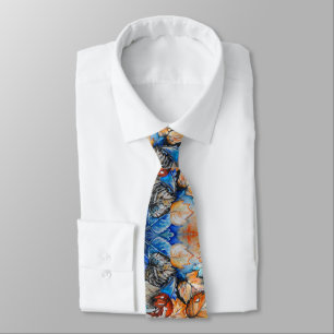Watercolor - Autumn Leaves - Art Tie