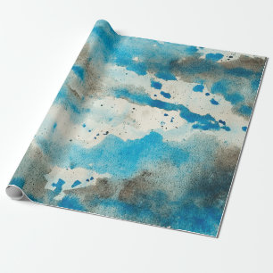 Watercolor background design wrapping paper