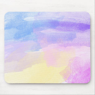 Watercolor Background Mouse Pad