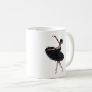 Watercolor Ballerina Coffee Mug