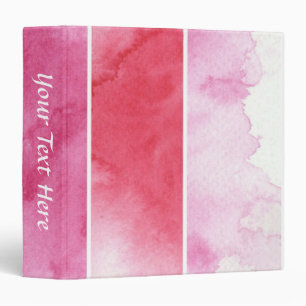 watercolor banners background for your design binder