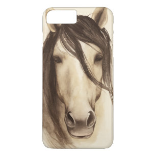 Watercolor Barn Animals Horse iPhone 8 Plus/7 Plus Case