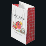 Watercolor Barnyard Animals Kids Farm Birthday Small Gift Bag<br><div class="desc">Cute Watercolor Rustic Barnyard Animals Kids Farm Birthday Gift Bag</div>