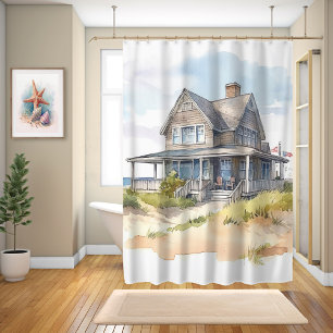 Watercolor Beach House