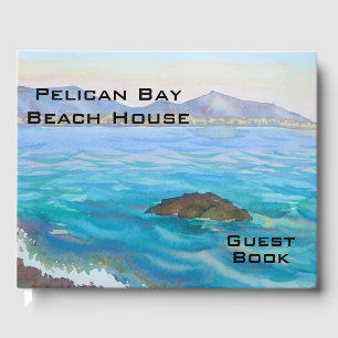 Watercolor Beach House Accueil Livre d'or