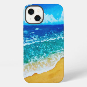 Watercolor Beach iPhone / iPad case