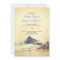 Watercolor Beach Wedding Invitation