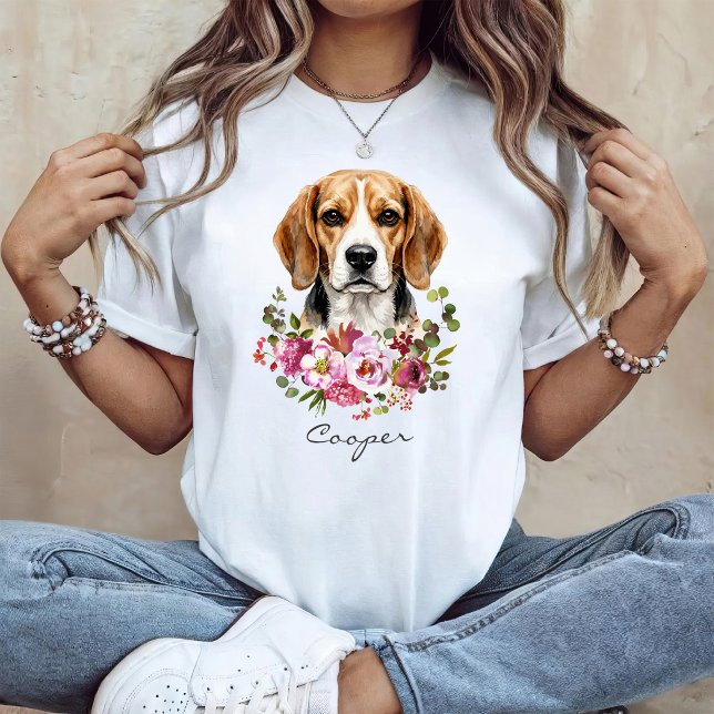 Watercolor Beagle T-Shirt (Creator Uploaded)