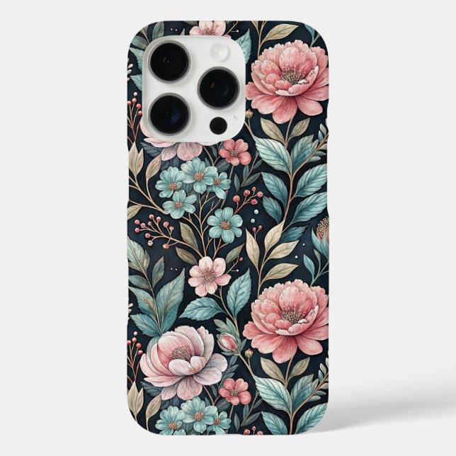 Watercolor Beautiful Wildflowers  Case-Mate iPhone Case (Back)