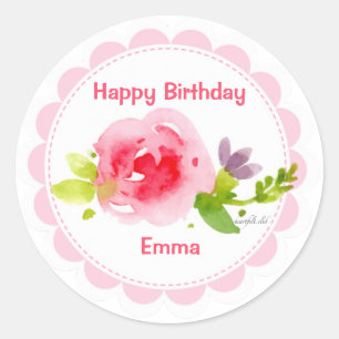 Watercolor Beauty Sticker